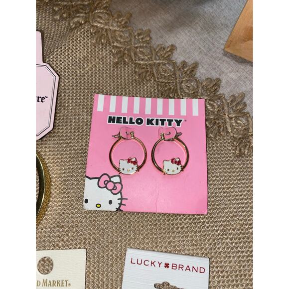 NWT 5 Piece Mixed Name Brand Jewelry Lot Ring Earrings Bracelets - Picture 4 of 10